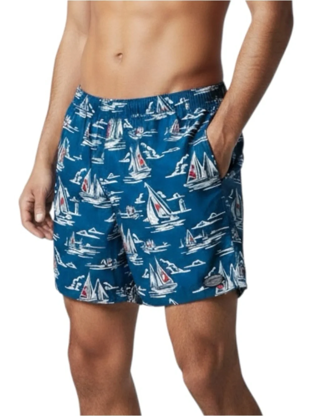 Vineyard Vines Swim Trunk Blue Nautical Sailing Men’s Sz XL
